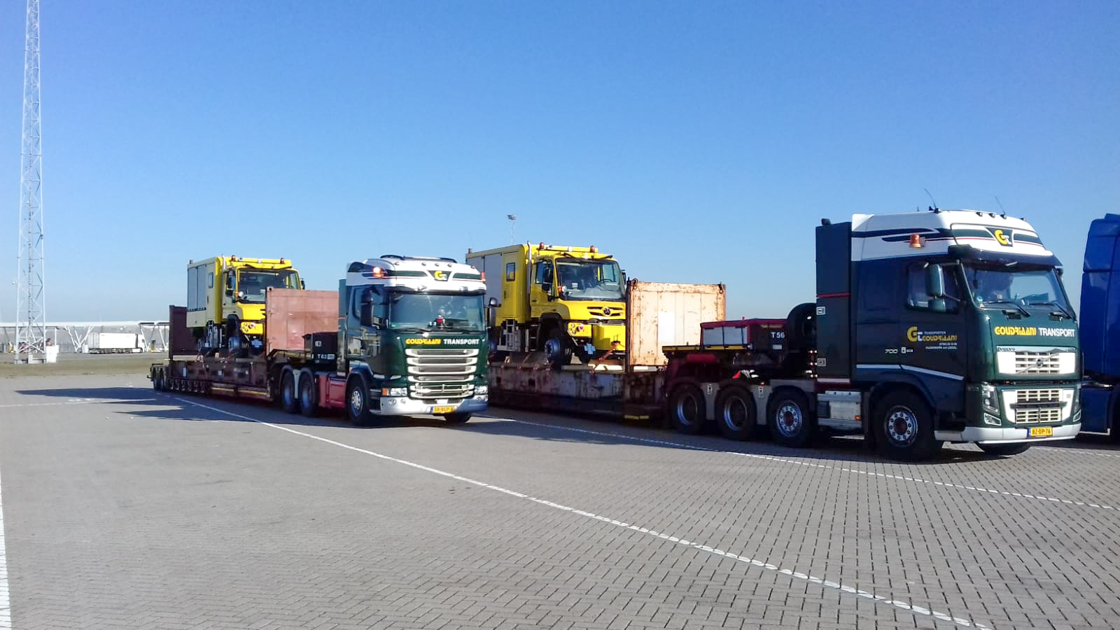 Dieplader transport Goudriaan